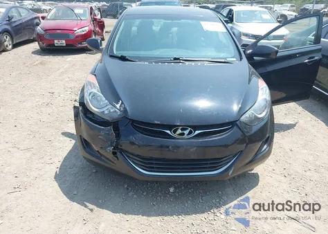 2013 Hyundai Elantra Gls z USA, uszkodzony, nr VIN 5NPDH4AE6DH214334